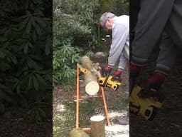 Electric chainsaws are rubbish!