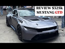 WOW! UNDER the HOOD & INSIDE $325K MUSTANG GTD SUPERCAR!