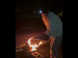 Starting Fires! Practical #vfx | #behindthescenes