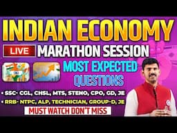 Indian Economy Complete Class for SSC, Railway, SI/Constable, VRO, GPO, APPSC/TSPSC Groups Exams