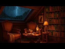 Heavy Thunder with Rain Sounds for Sleep, Study and Relax | RAIN 4K