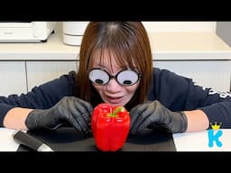 Save baby TOMATO? Paprika ?🍅 #cooking #tomato