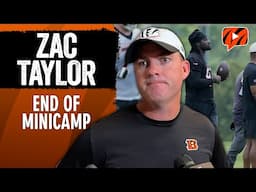 Zac Taylor on Bengals MInicamp, Shemar Stewart, Trey Hendrickson and MORE