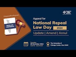 National Appeal for Repeal of Laws Day 2024