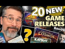 20 New Board Game Releases & Restocks - This month's Board Game Buyer's Guide!