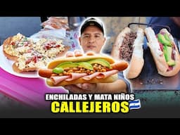 🌭RICOS Hotdog Salvadoreños PANES MAT4 NIÑOS y ENCHILADAS🤤Típicos Salvadoreños Baratos🤑