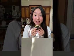 eating onigiri 7 ways #food #mukbang #japanesefood
