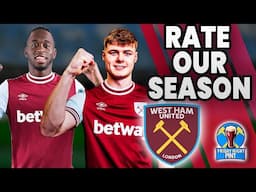 Rate Our Season! Friday Night Pint Live! West Ham Transfer Targets