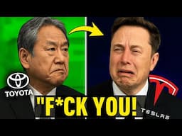 Toyota RUNS OVER Elon Musk – Elon COMPLETELY LOSES CONTROL!