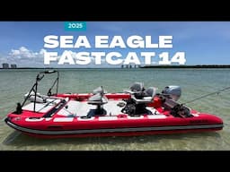 2025 Sea Eagle FastCat 14 - The best fishing boat for the money