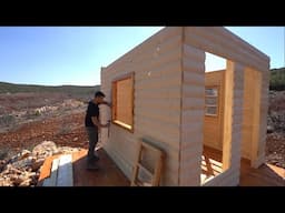 Building an Off-Grid Wooden Cabin - Part 4
