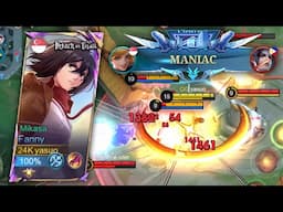 FANNY AGGRESSIVE ROTATION + FAST FARMING (LEVEL 15 UNDER 10 MINUTES) | FULL RANK GAMEPLAY | MLBB