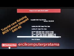 Tutorial cara flahsing BIOS Lenovo Ideapad G40-45. #cover #campursari #dangdut #coversong