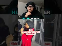 HIJABI RAPPER? 🤦‍♂️ #shorts #ytshorts #muslim #islam