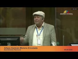 Asambleísta Arturo Moreno - Sesión 1023