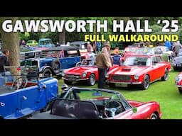 FULL WALKAROUND - 2025 Gawsworth Hall classic car show