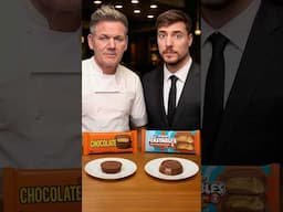 Feastables vs Reese’s Taste Test with @gordonramsay