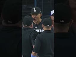 White Sox manager Will Venable was ejected from the game in the first inning 😱 #ejection #WhiteSox