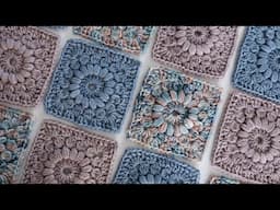How to Crochet PERFECT Sunburst Granny Squares!