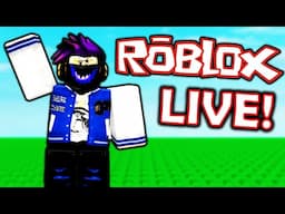 PLAYING ROBLOX GAMES LIVE!