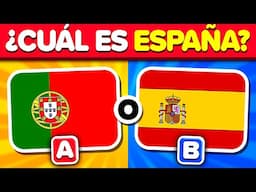 ¿Cuál es la Bandera Correcta? 🇲🇽🇦🇷🇪🇸 | Play Quiz de países