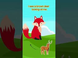 🎨 “What Do You See?” 👀 Fun Animal Sing-Along for Kids | Short Storytime