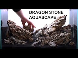 60cm Dragon Stone Aquascape, Step by Step Tutorial