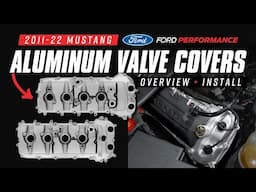Coyote Valve Cover Leak Fix | GT500 "Predator" M-6067-M52S Aluminum Cam Covers - How To Install