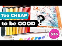 I Didn’t Expect This from a Budget Pencil Set!  (Woomer Colored Pencils Review