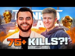 OUR HIGHEST KILL GAME YET IN RANKED WARZONE (75 ELIMS)