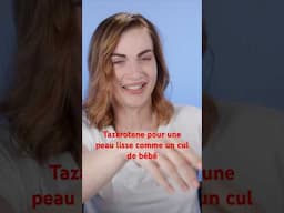 L’actif anti-âge le plus puissant ! #skincare #tazarotene #retinoids