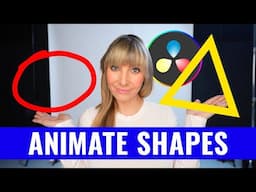 Customize, Animate and Export Shapes in DaVinci Resolve 20