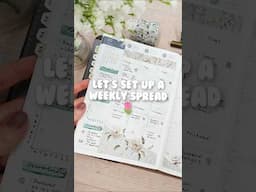 Weekly Spread in April 🌷 #hobonichi #hobonichicousin