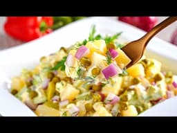 Deutscher Kartoffelsalat – Ein einfaches Rezept mit erstaunlichem Geschmack!