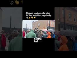 ICE being greeted with more civility than they deserve in Minneapolis, MN.