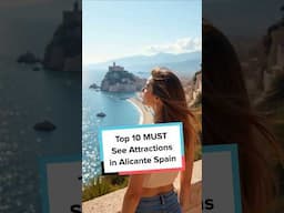 Top 10 MUST SEE attractions in Alicante Spain #shorts #alicante #spain