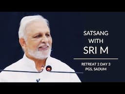 Guru Mantra | Satsang 3 | Retreat 2 | Sri M | The Peepal Grove School | Dec 2024