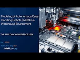 Simulation Modeling of Autonomous Case Handling Robots in a Warehouse Environment Using AnyLogic