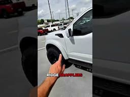 SPACE WHITE 2025 Ford Raptor CUSTOM Comparison