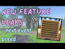 New Feature Leaks + Next Event Breed! ✨ | Wild Horse Islands
