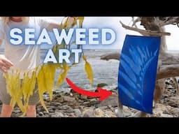 Cyanotype Printing with Seaweed