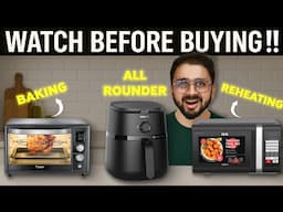 Air Fryer Recipes , Reheating & Grilling Test | Air Fryer vs OTG vs Microwave - Buying Guide 2025