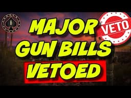 Governor Vetoes Multiple Gun Bills, Rejecting The Lefts Push For Control