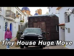 Towing Our Tiny House from Spain to Portugal