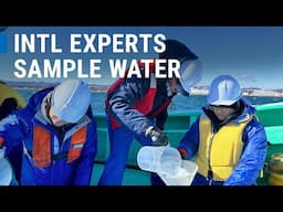 Japan: IAEA Samples Water with Experts from China, Korea and Switzerland