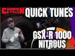 GSXR100 NITROUS VS NO NITROUS