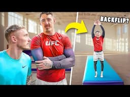 UFC heavyweight Champion tried Gymnastics. Ft Tom Aspinall