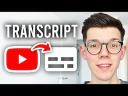 How To Get Transcript From YouTube Video - Step By Step