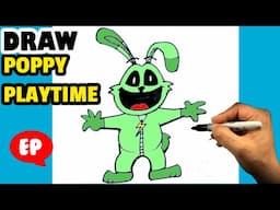 How to Draw POPPY PLAYTIME - Hoppy Hopscotch