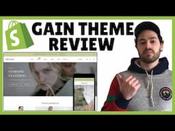 Shopify Gain Theme Review - A Highly Customizable Theme For Showcasing Your Products